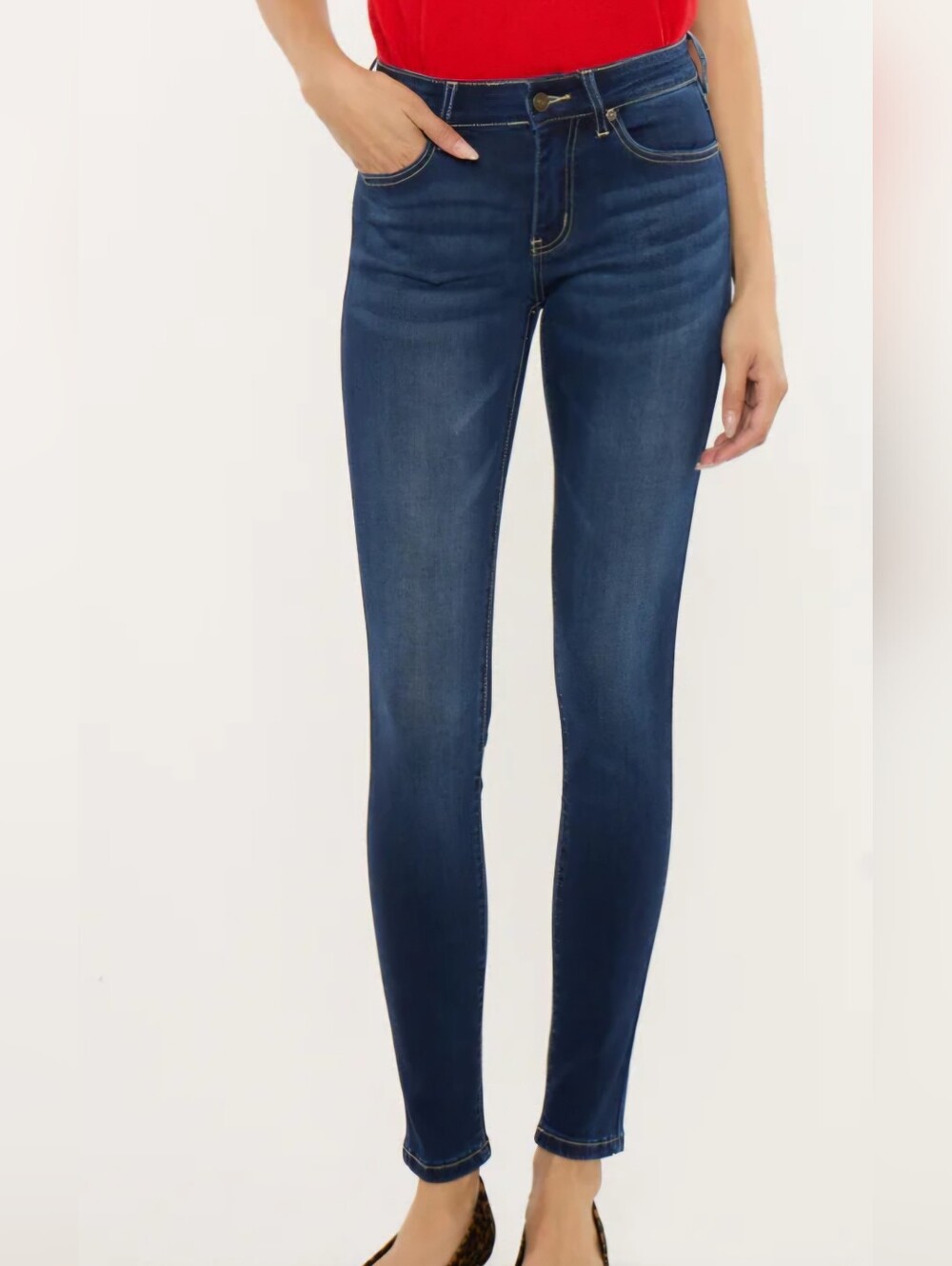 KanCan Francesca Mid-Rise Super Skinny Jeans